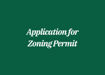 Application for Zoning Permit